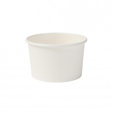 Cupe biodegradabile inghetata, carton cu PLA, 75 ml, set 50 buc