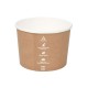 Boluri biodegradabile imprimate supa, carton maro, 600ml/21oz, set 25 buc Boluri biodegradabile imprimate supa, carton maro, 600ml/21oz, set 25 buc