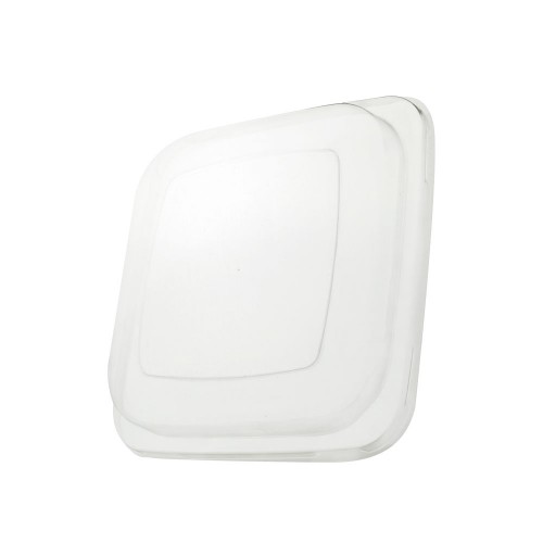 Capace patrate pentru bol trestie de zahar 600/800/1000 ml, PET, set 50 buc Capace patrate pentru bol trestie de zahar 600/800/1000 ml, PET, set 50 buc