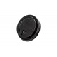 Capace negre inchise Tab, Ø 80 mm, PP, set 100 buc