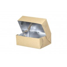 Cutii grill, carton cu PET metalizat, 16x13.5x6 cm, set 170 buc