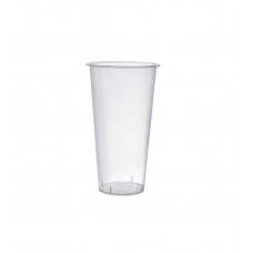 Pahare transparente Bubble Tea, PP, 580 ml, set 25 buc Pahare transparente Bubble Tea, PP, 580 ml, set 25 buc