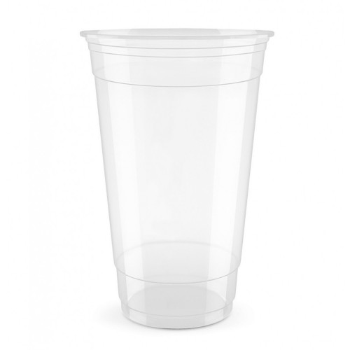 Pahare transparente, rPET, 500 ml, set 50 buc