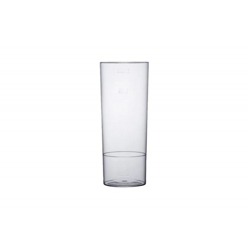 Pahare tub, PS, 300 ml, set 12 buc