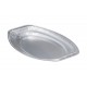Platou oval aluminiu V1, 35.2x24x3.2 cm, set 100 buc