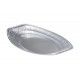 Platou oval aluminiu V2, 43x28.6x3 cm, set 160 buc