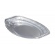 Platou oval aluminiu V3, 54.8x36x2.5 cm, set 60 buc