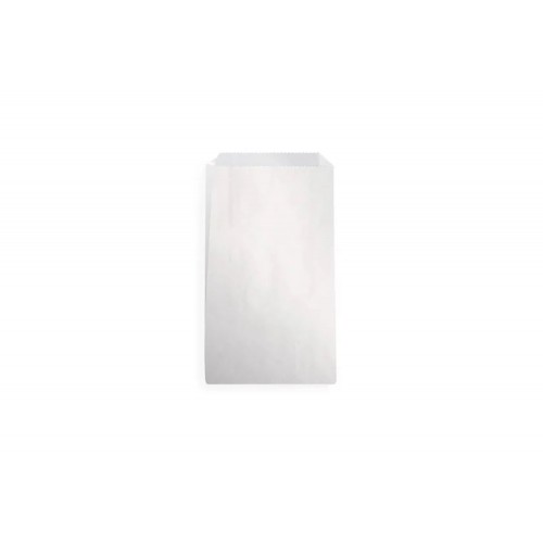 Pungi biodegradabile rezistente la grasimi, hartie alba, 12.5x21 cm, bax 2000 buc