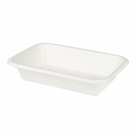 Tavite biodegradabile dreptunghiulare, trestie de zahar, 450 ml, set 50 buc Tavite biodegradabile dreptunghiulare, trestie de zahar, 450 ml, set 50 buc